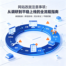 盘锦建站-网站改版注意事项：从调研到平稳上线的全流程指南