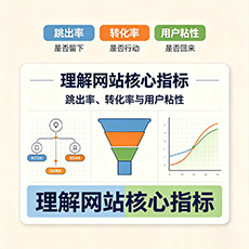 盘锦建站-理解网站核心指标：跳出率、转化率与用户粘性