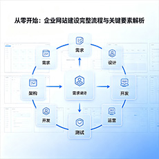 盘锦建站-从零开始：企业网站建设完整流程与关键要素解析