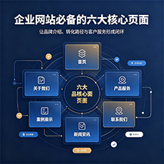 盘锦建站-企业网站必备的六大核心页面